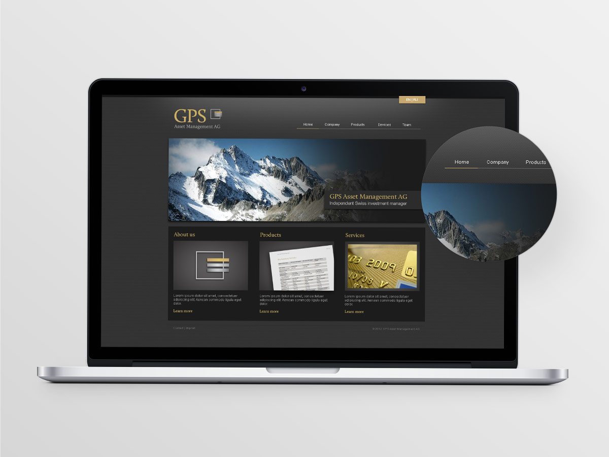 gps_web_1200px Webseite der GPS Asset Management AG - IPR Consulting Establishment