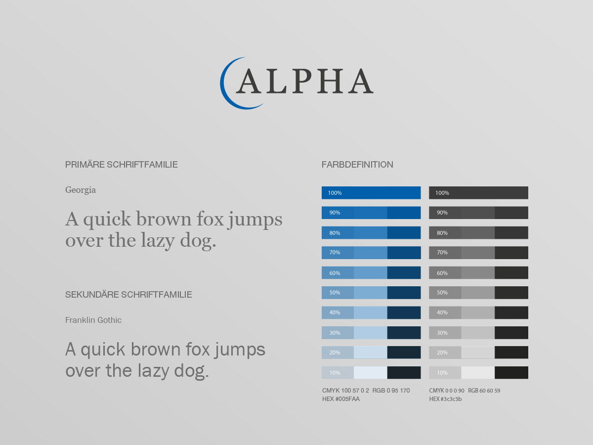 alpha_cd_1200px Corporate Design Alpha International Insurance Broker AG - IPR Consulting Establishment